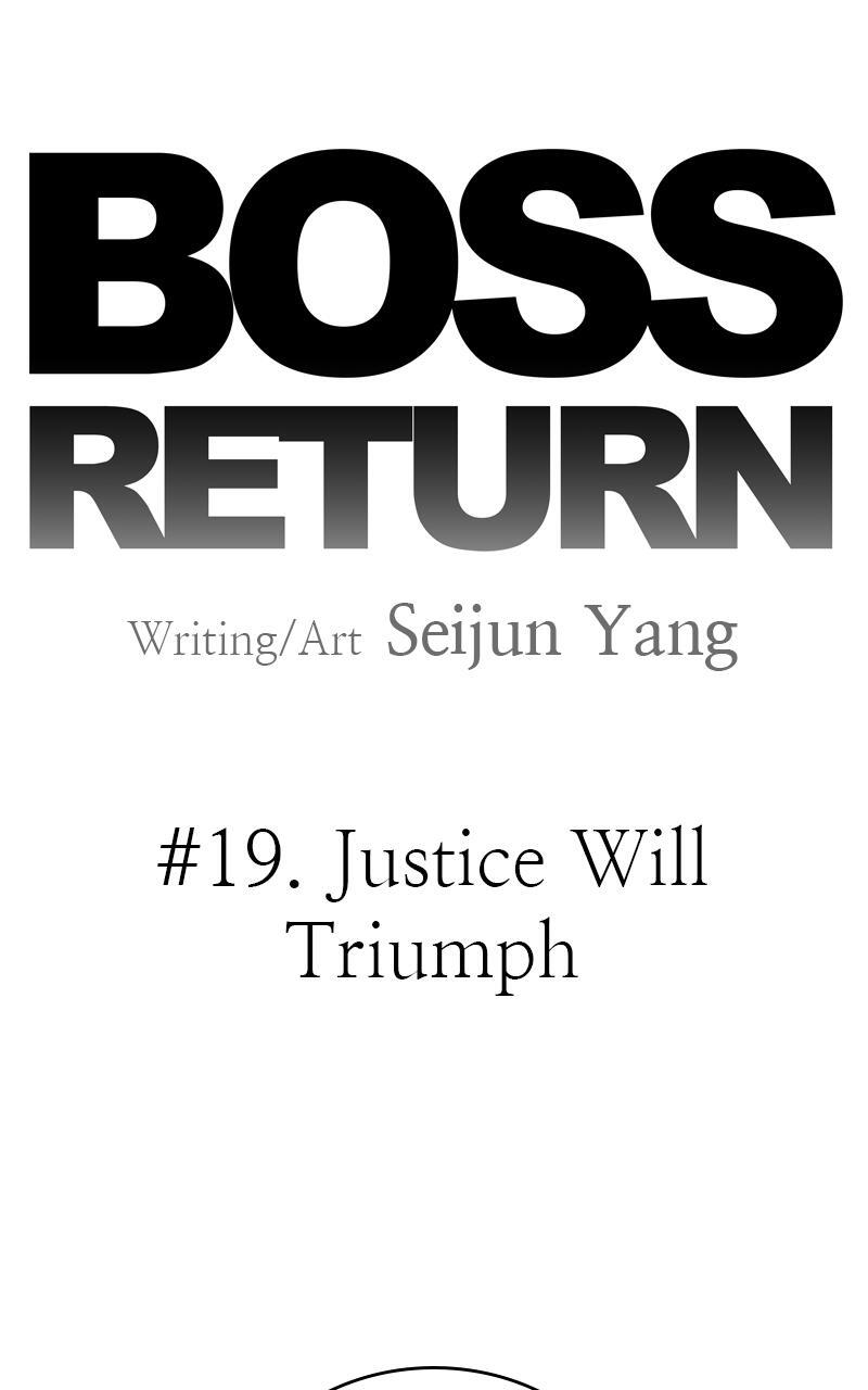 Read Boss Return Manga Online