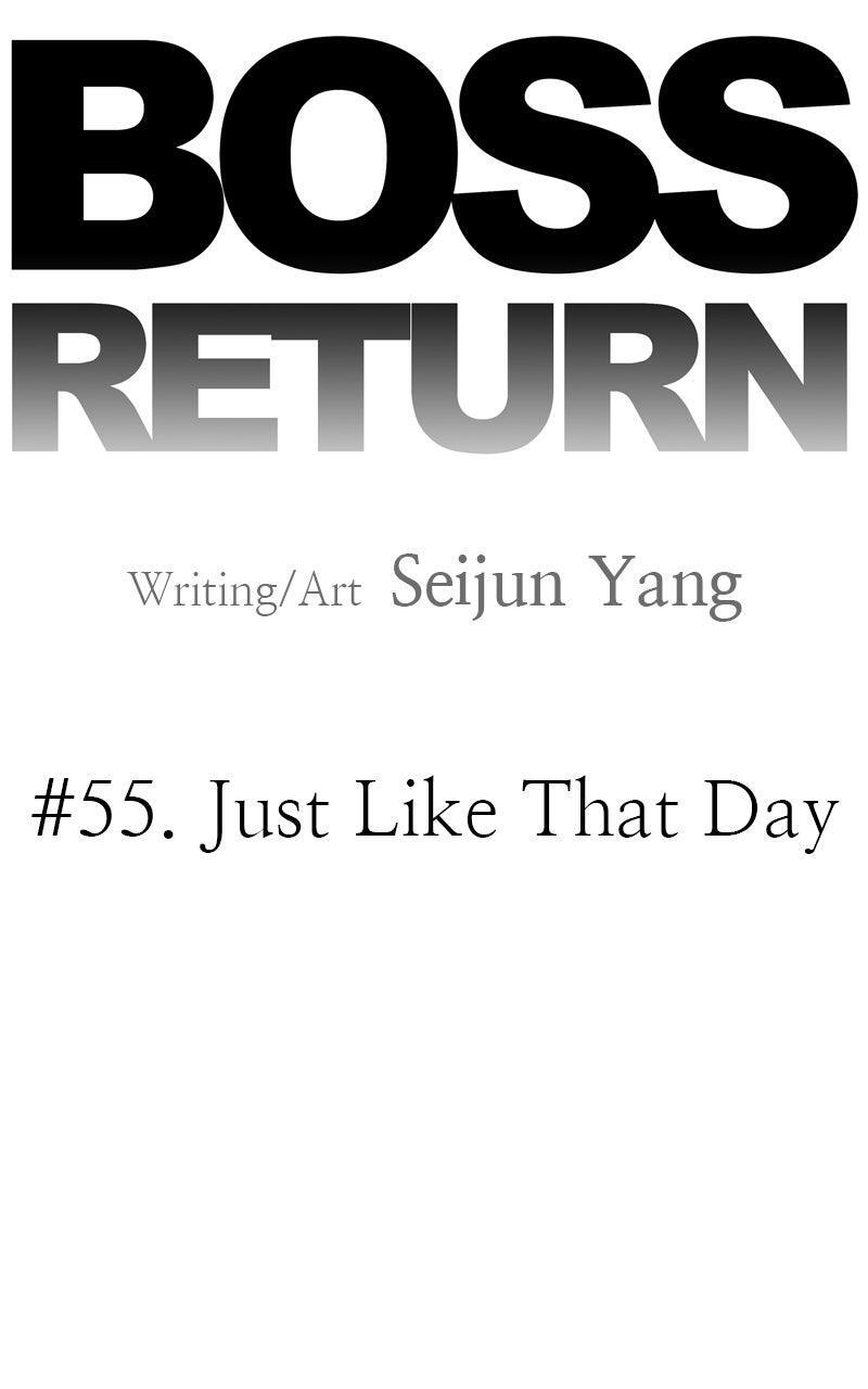 Read Boss Return Manga Online