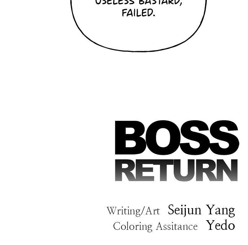 Read Boss Return Manga Online