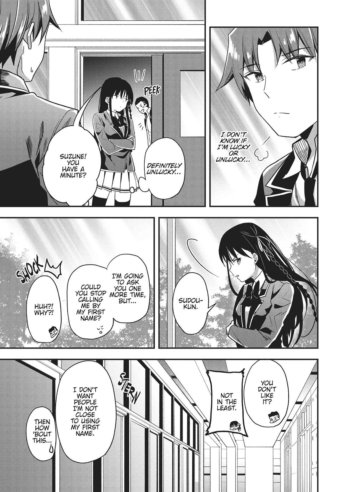 Read Classroom of the Elite Manga Online
