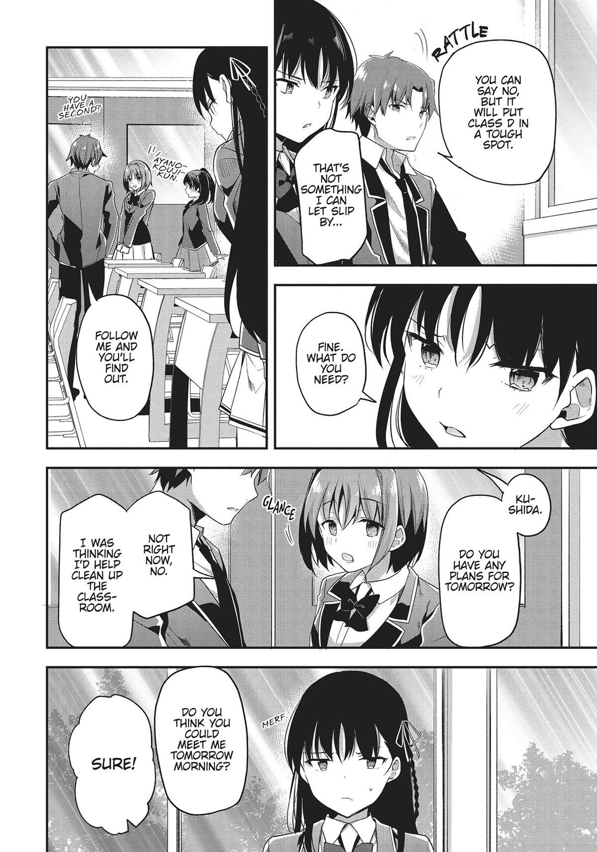 Read Classroom of the Elite Manga Online