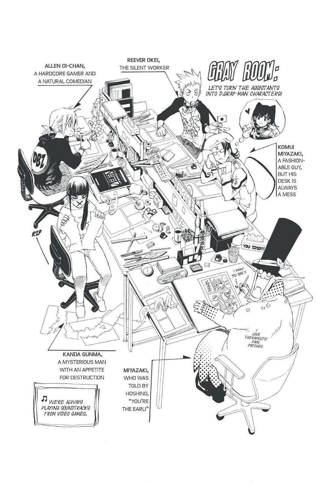 Read D.Gray-man Manga Online