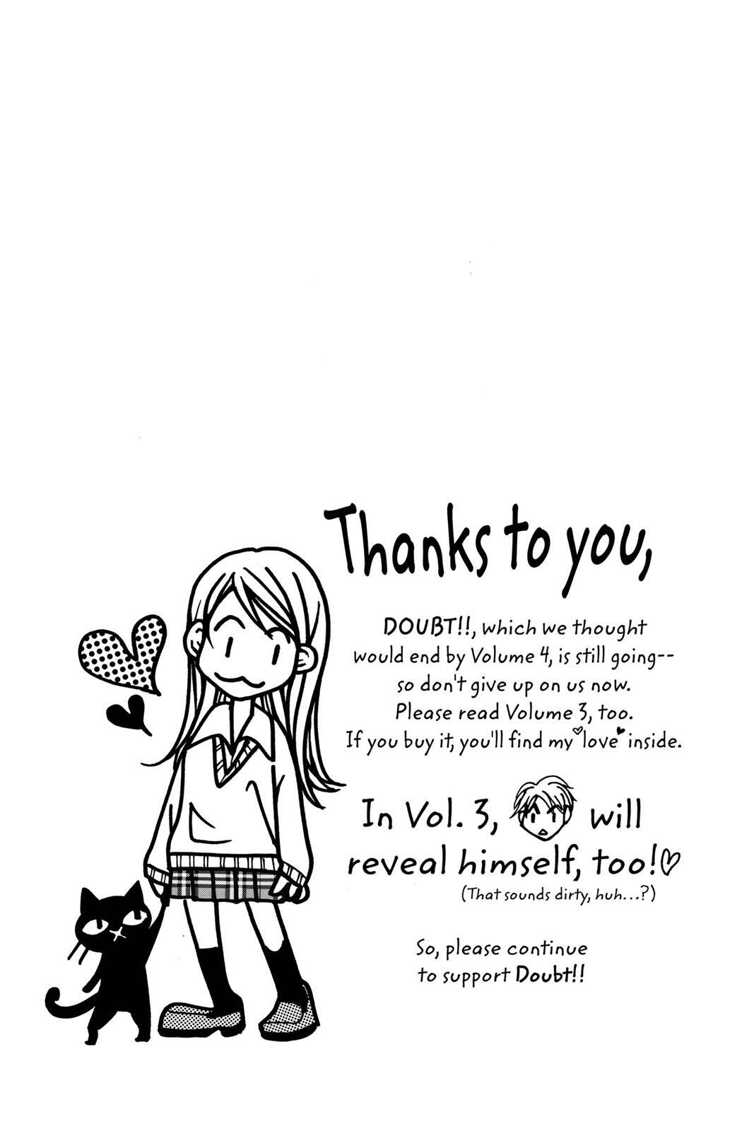 Read Doubt!! Manga Online