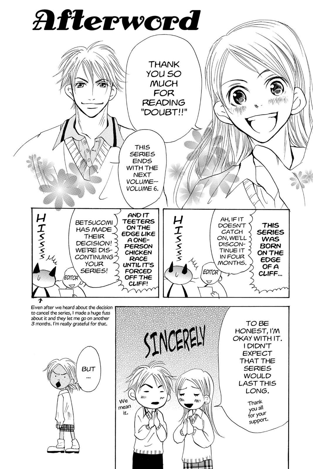 Read Doubt!! Manga Online
