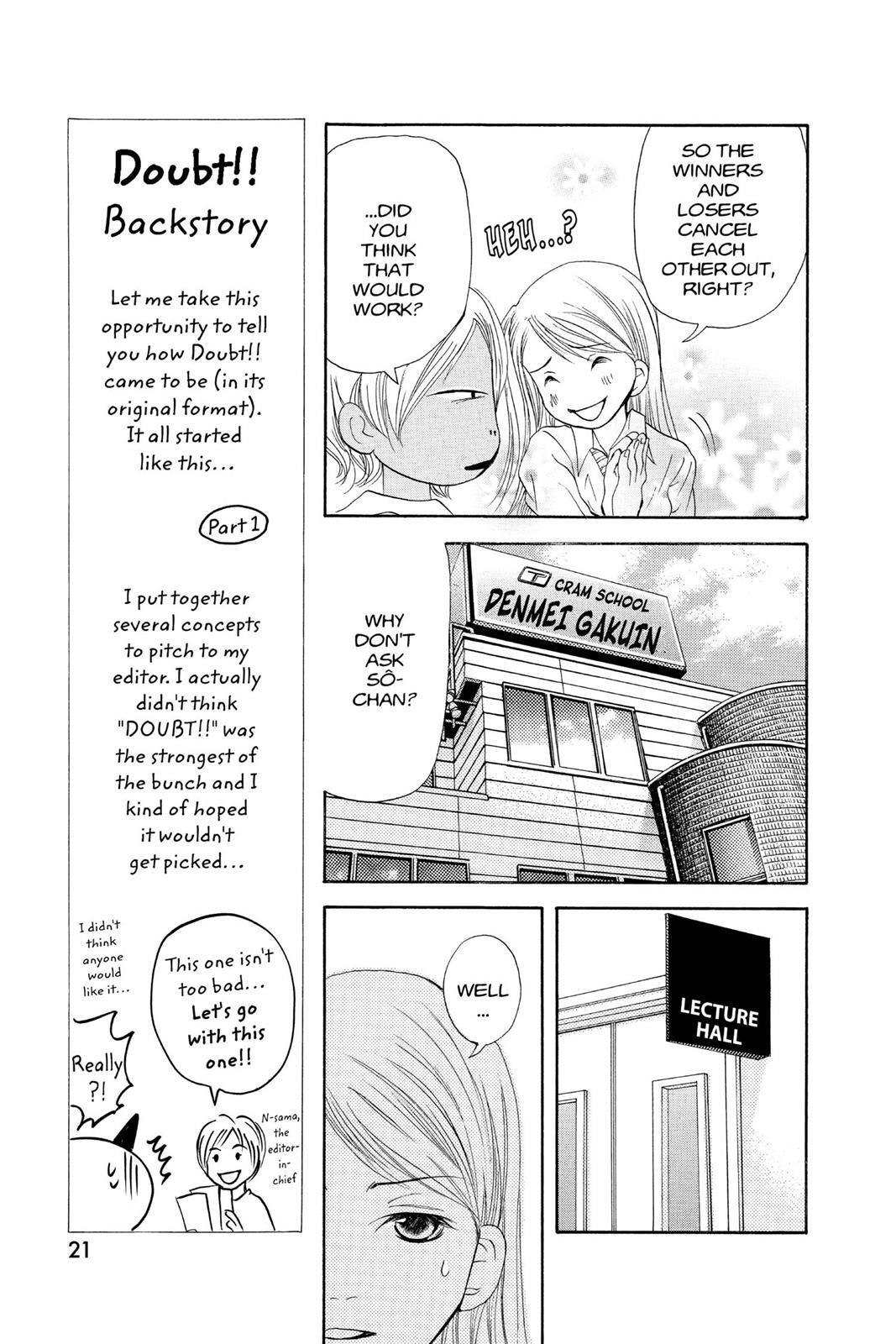 Read Doubt!! Manga Online