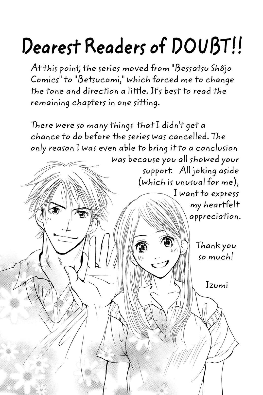 Read Doubt!! Manga Online