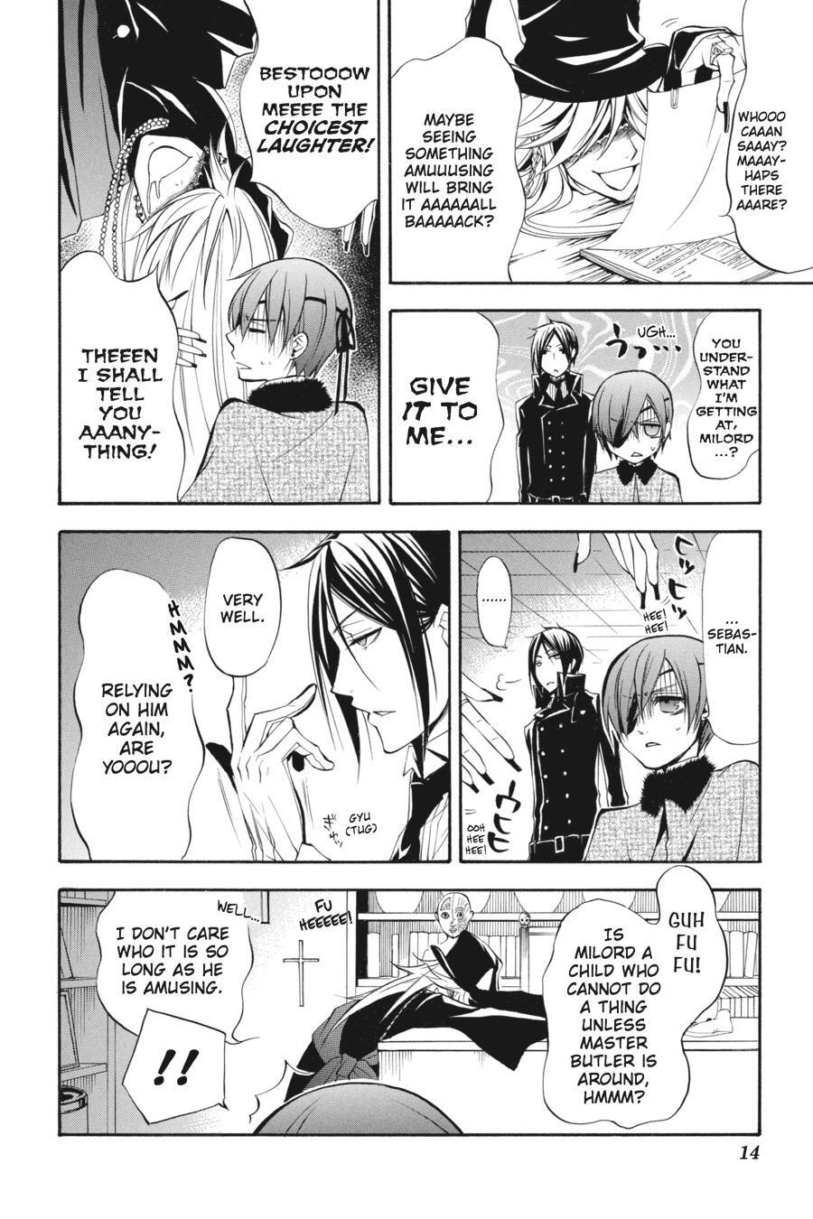 Read Kuroshitsuji Manga Online