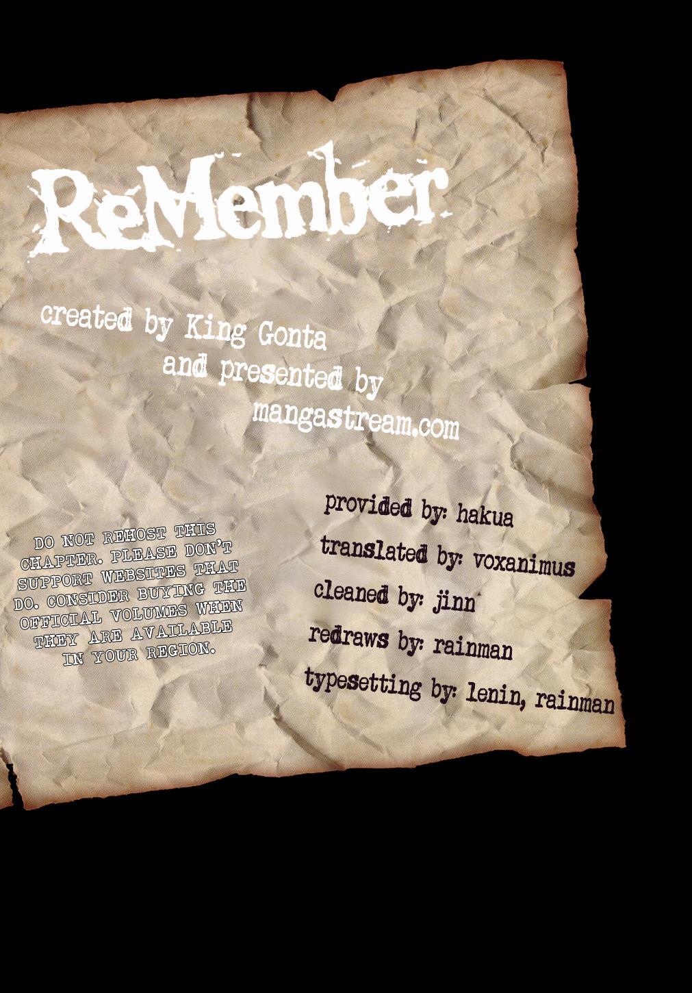 Read ReMember Manga Online
