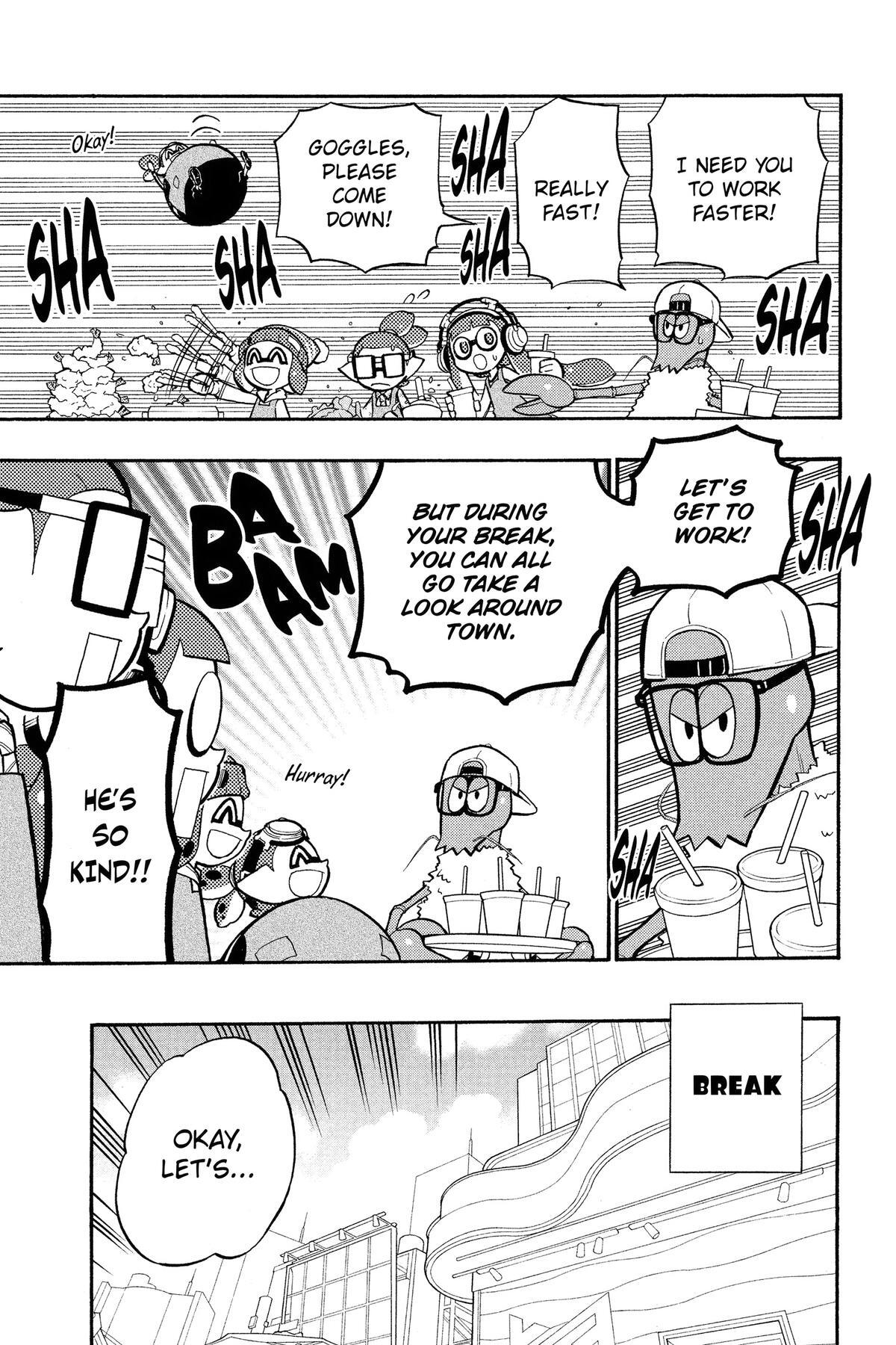 Read Splatoon Manga Online