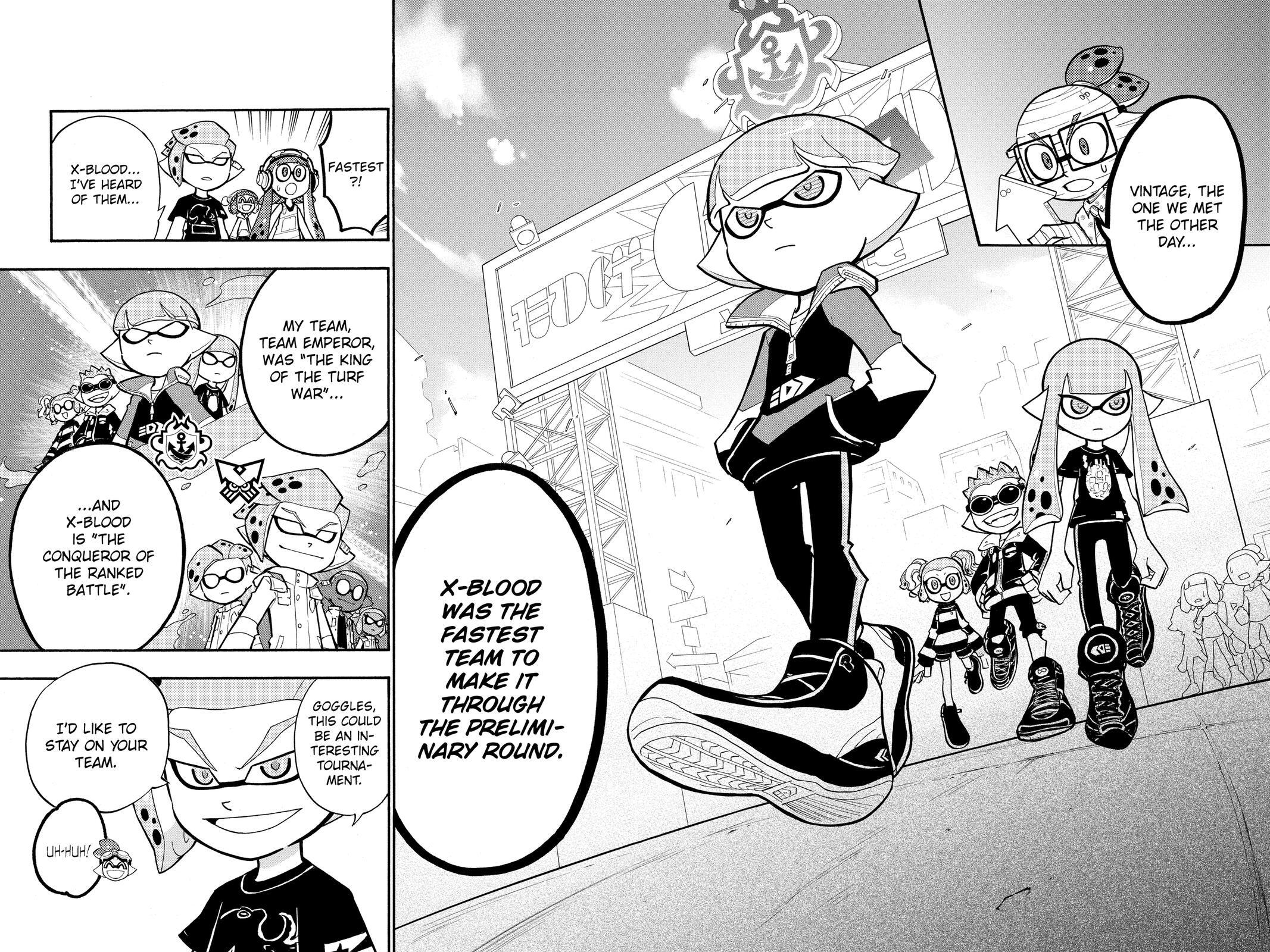 Read Splatoon Manga Online