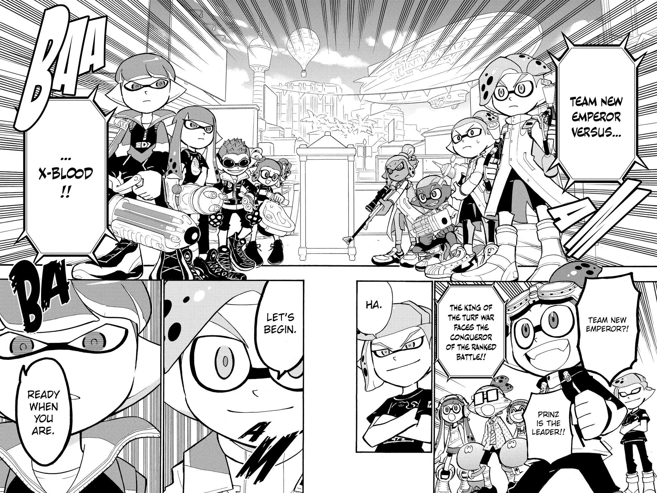 Read Splatoon Manga Online