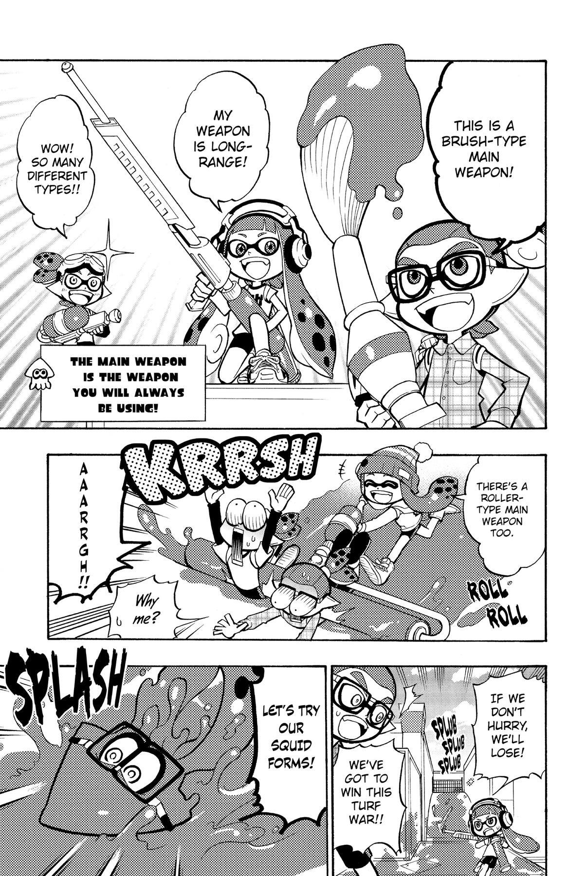 Read Splatoon Manga Online