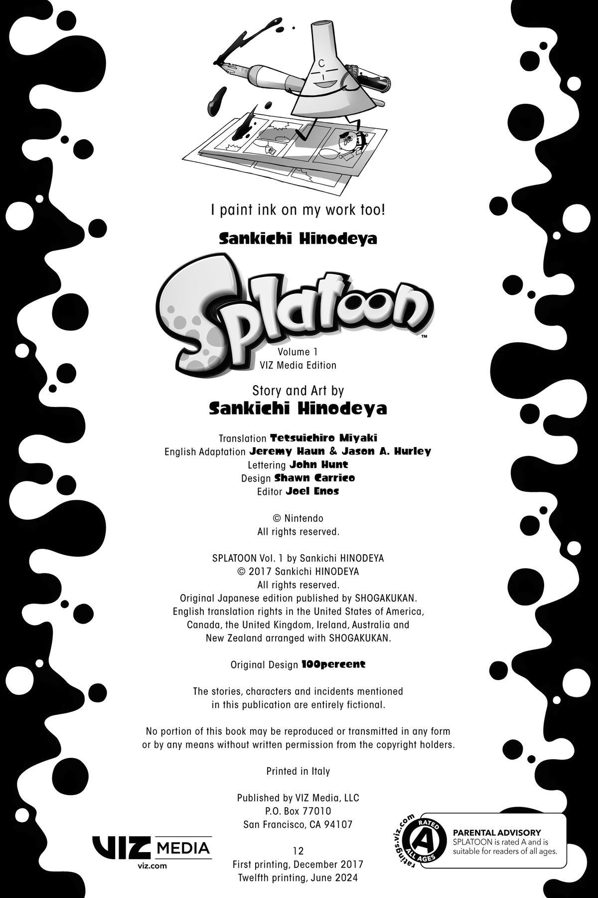 Read Splatoon Manga Online