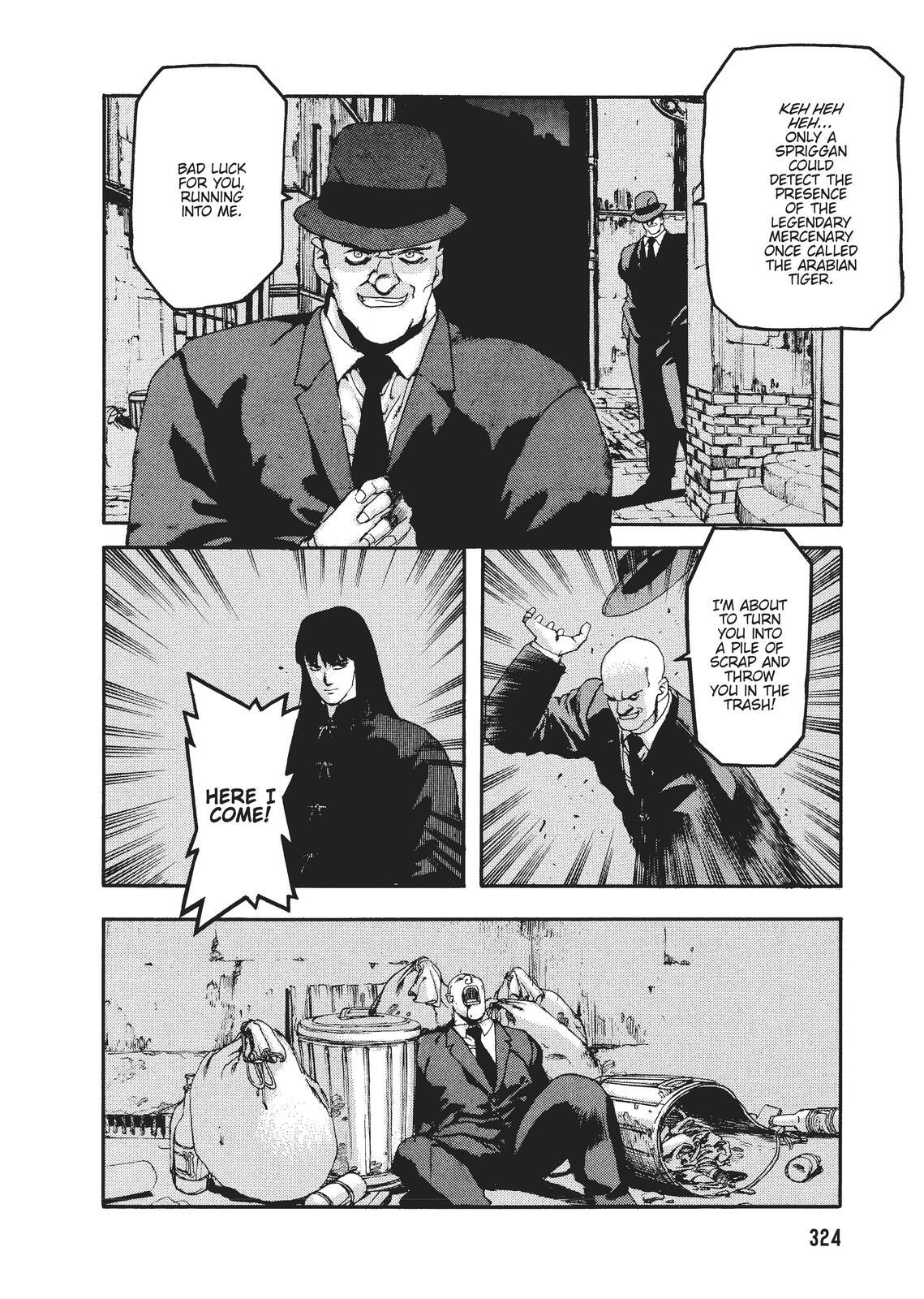 Read Spriggan Manga Online