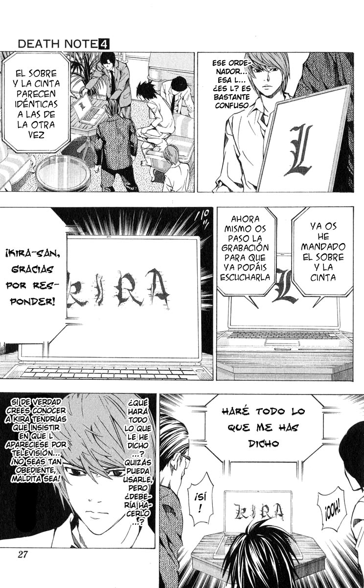 Read Death Note ES Manga Online